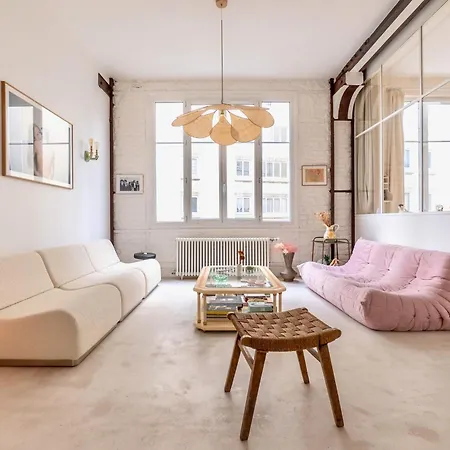 Appartamento Luxurious Loft In The Heart Of Belleville *